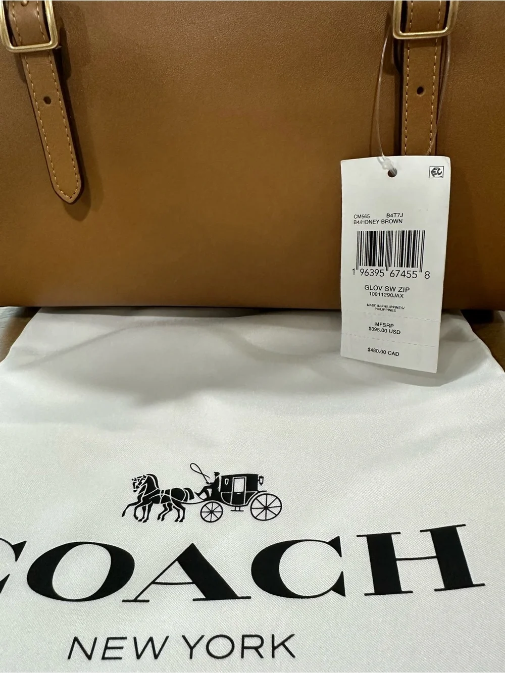 Coach new tags